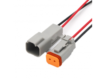 Deutsch DT 2-pin pistikukomplekt (Isane + Emane)