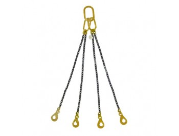 Tõstekett 2-haruline, koos enesesulguva konksuga, 1 m, 4.75 t