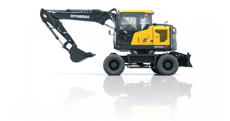 Hyundai esitleb uut HW150A CR ratasekskavaatorit