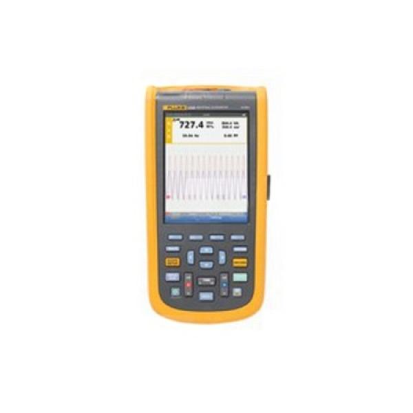 Fluke 123B tööstuslik ScopeMeter, käsiossilloskoop, 20 MHz, multimeeter ja andmesalvesti.